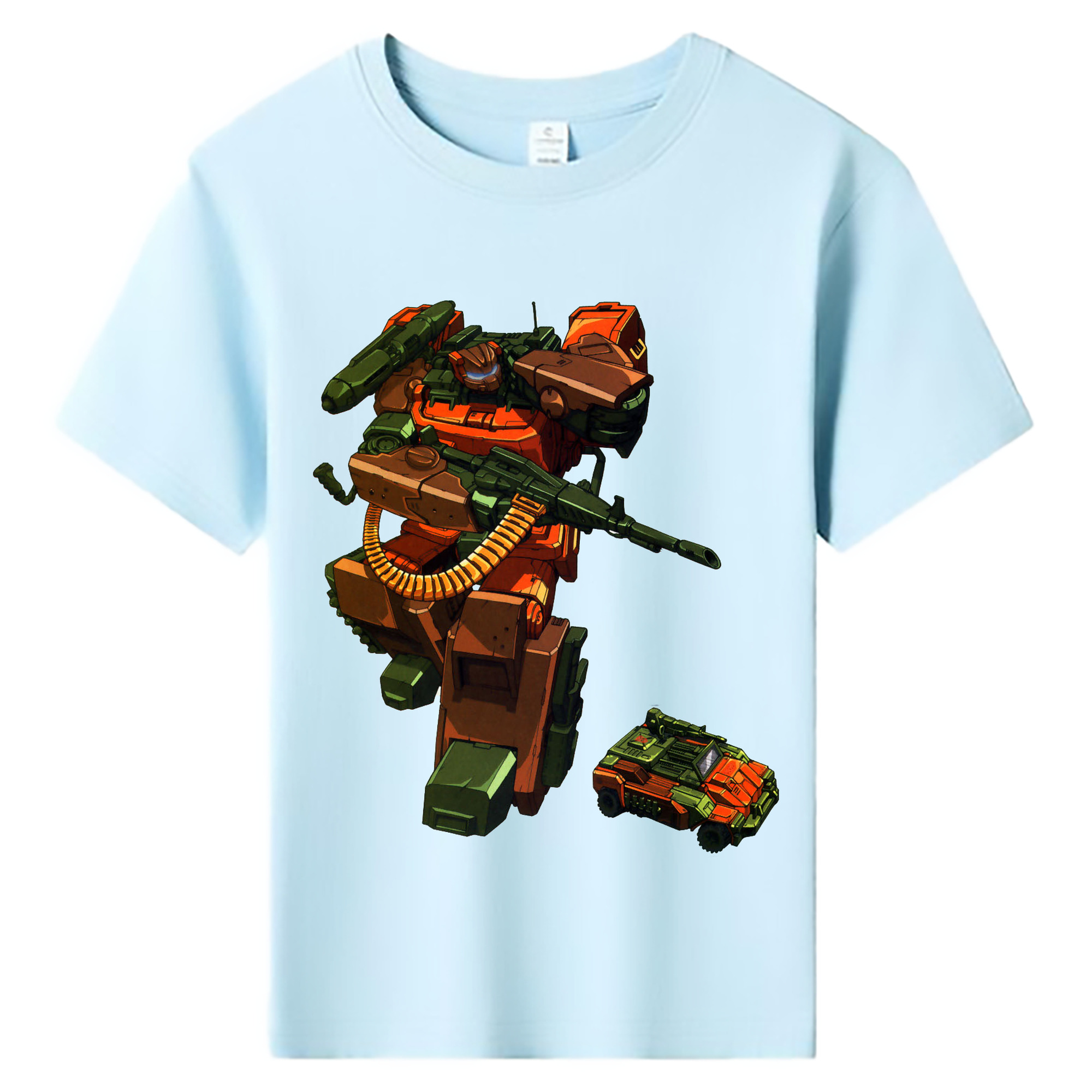 （画像用）  綿100％キッズTシャツ（フロントプリント）